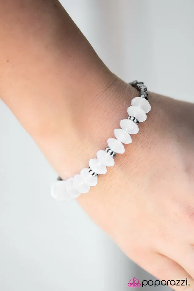 Paparazzi Jewelry Bracelets Paparazzi Bracelet Totally Rad White