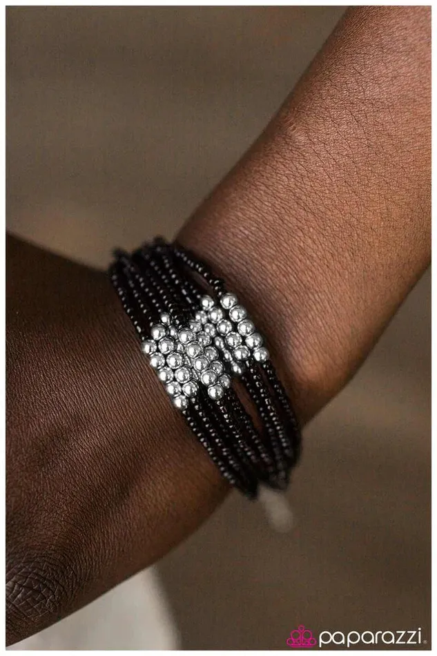 Paparazzi Jewelry Bracelets Paparazzi Bracelet You BEAD Me To It Black