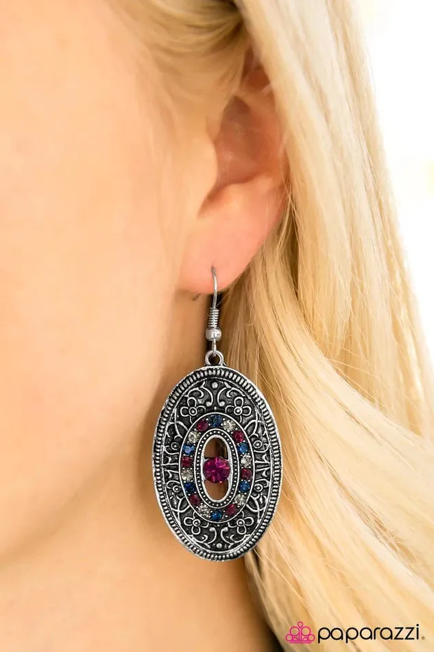 Paparazzi Jewelry Earrings Paparazzi Earring After Ever After Multi