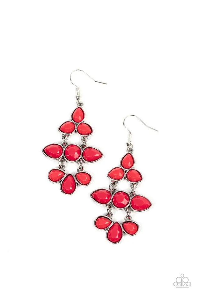 Paparazzi Jewelry Earrings Paparazzi Earring Bay Breezin Red Paparazzi Jewelry Earrings Paparazzi Earring Bay Breezin Red