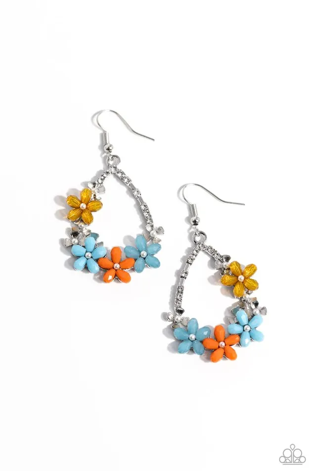 Paparazzi Jewelry Earrings Paparazzi Earring Boisterous Blooms Multi Paparazzi Jewelry Earrings Paparazzi Earring Boisterous Blooms Multi