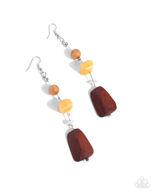 Paparazzi Jewelry Earrings Paparazzi Earring Creative Collection Orange Paparazzi Jewelry Earrings Paparazzi Earring Creative Collection Orange