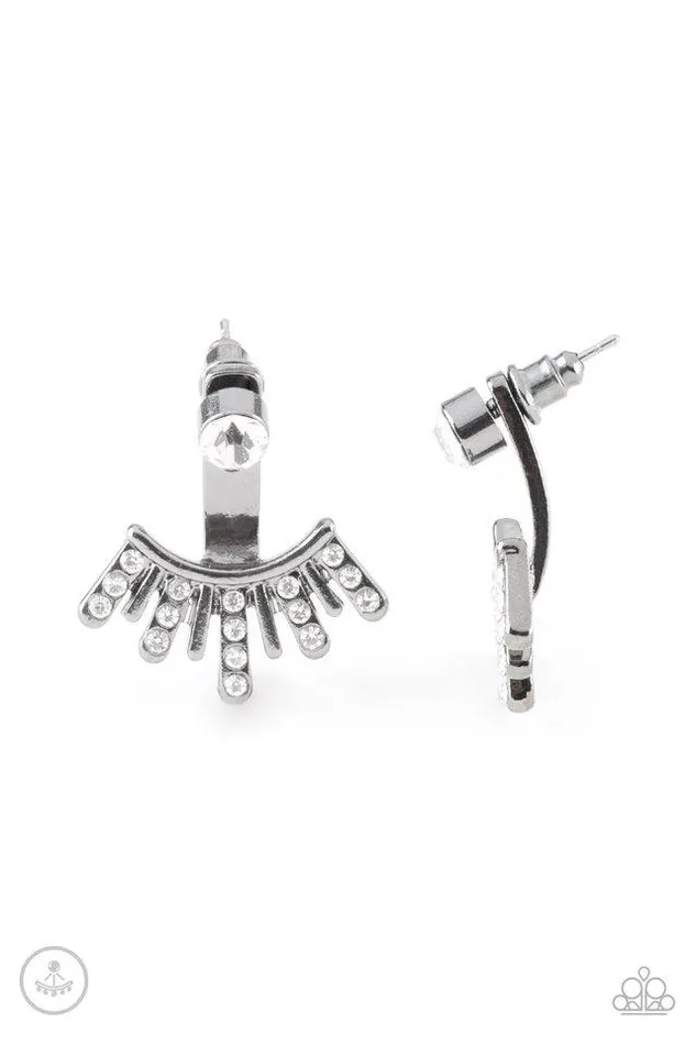 Paparazzi Jewelry Earrings Paparazzi Earring Diva Dynamite Black
