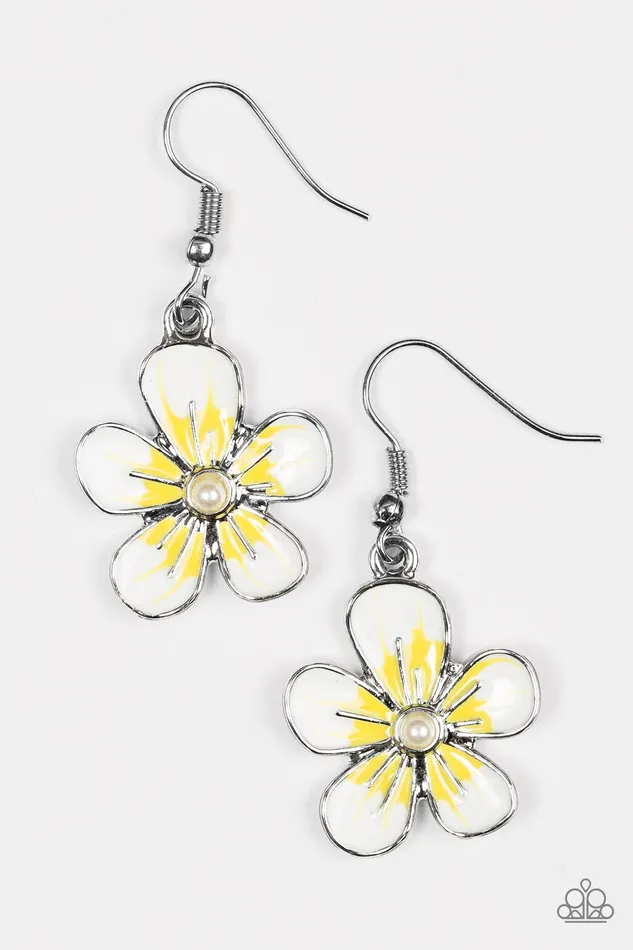 Paparazzi Jewelry Earrings Paparazzi Earring Havana Harmony Yellow