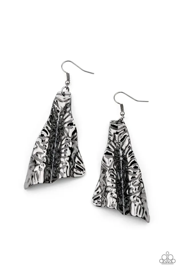 Paparazzi Jewelry Earrings Paparazzi Earring How FLARE You Black