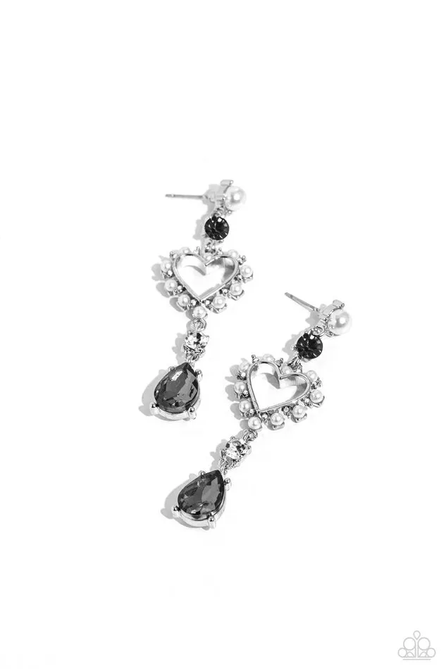 Paparazzi Jewelry Earrings Paparazzi Earring Lovers Lure Silver Paparazzi Jewelry Earrings Paparazzi Earring Lovers Lure Silver