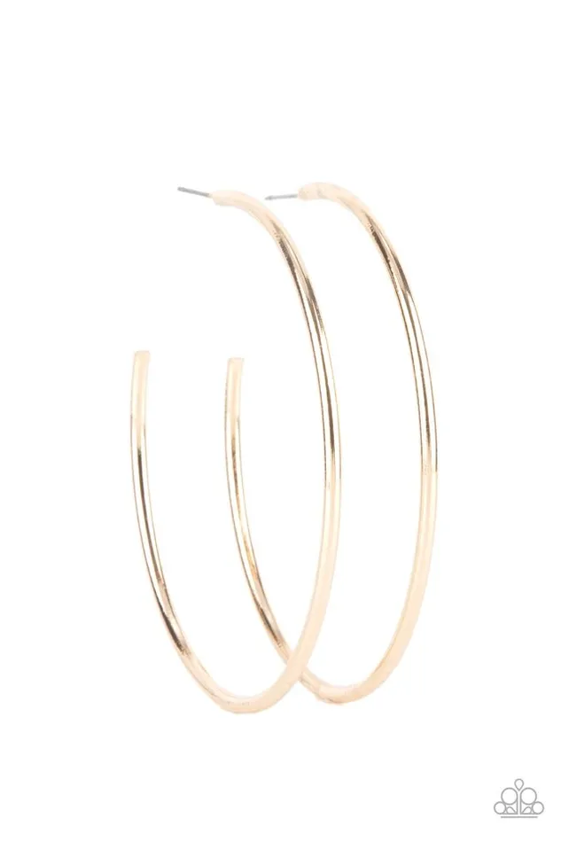 Paparazzi Jewelry Earrings Paparazzi Earring Mega Metro Gold Paparazzi Jewelry Earrings Paparazzi Earring Mega Metro Gold