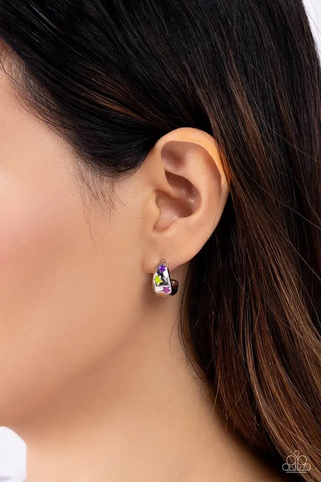 Paparazzi Jewelry Earrings Paparazzi Earring SCOUTING Stars Multi