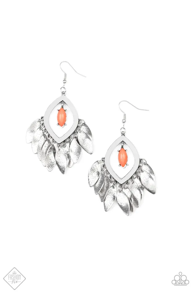 Paparazzi Jewelry Earrings Paparazzi Earring Sunset Soul Orange