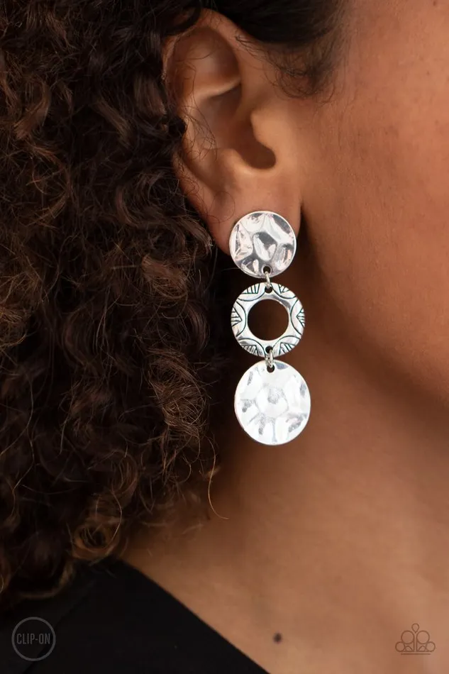 Paparazzi Jewelry Earrings Paparazzi Earring Torrid Trinket Silver
