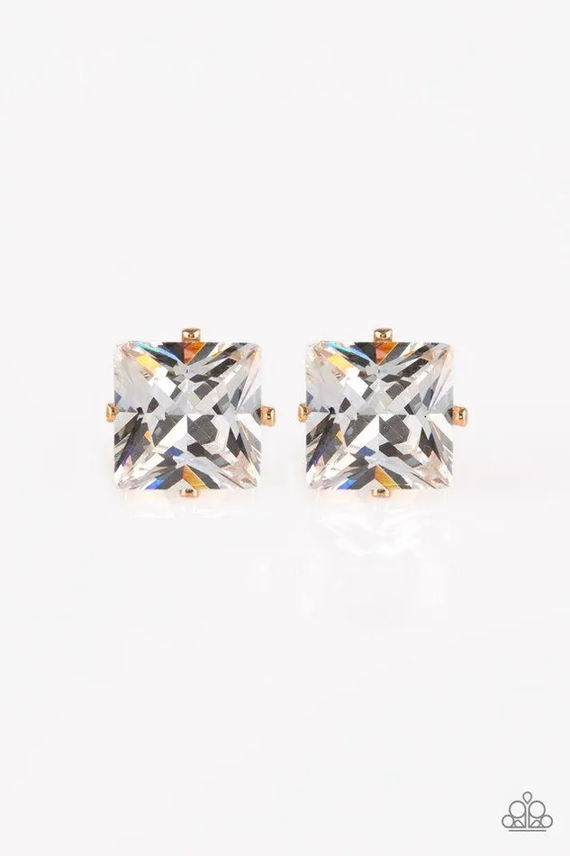 Paparazzi Jewelry Earrings Paparazzi Earrings Prima Donna Drama Gold