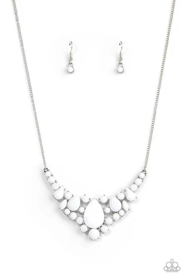 Paparazzi Jewelry Necklaces Paparazzi Necklace Bali Ballroom White Paparazzi Jewelry Necklaces Paparazzi Necklace Bali Ballroom White