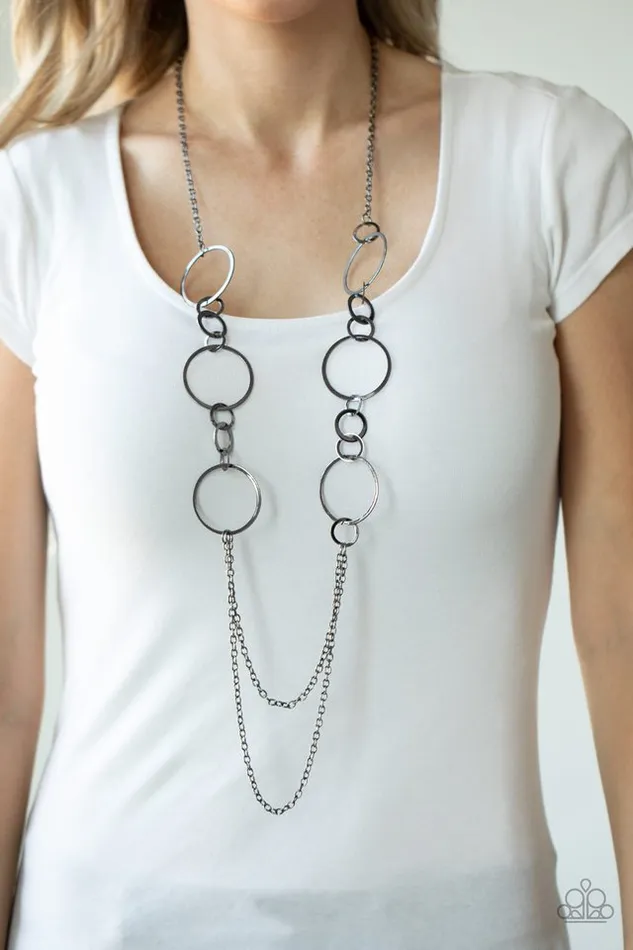Paparazzi Jewelry Necklaces Paparazzi Necklace Basic Babe Black