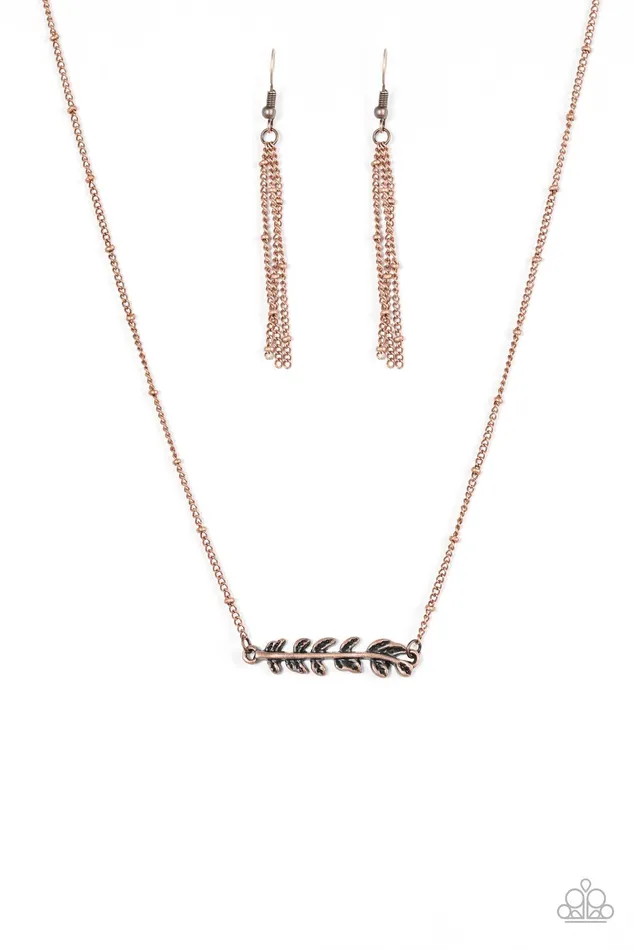 Paparazzi Jewelry Necklaces Paparazzi Necklace Beautifully Branching Copper
