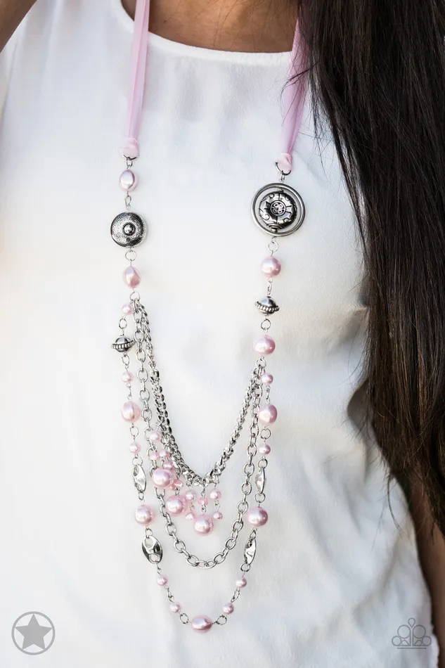 Paparazzi Jewelry Necklaces Paparazzi Necklace Blockbuster All the Trimmings Pink Paparazzi Jewelry Necklaces Paparazzi Necklace Blockbuster All the Trimmings Pink