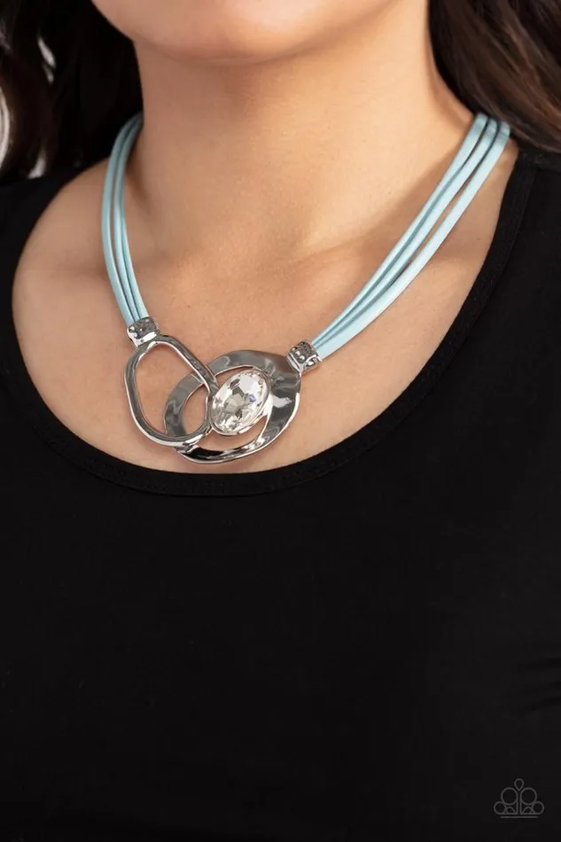 Paparazzi Jewelry Necklaces Paparazzi Necklace Californian Cowgirl Blue