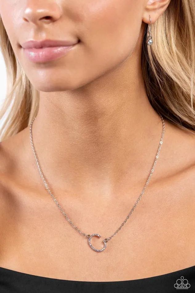 Paparazzi Jewelry Necklaces Paparazzi Necklace INITIALLY Yours C Multi