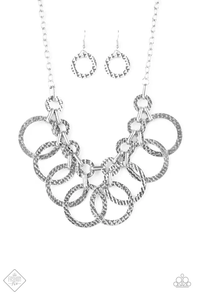 Paparazzi Jewelry Necklaces Paparazzi Necklace Jammin Jungle Silver
