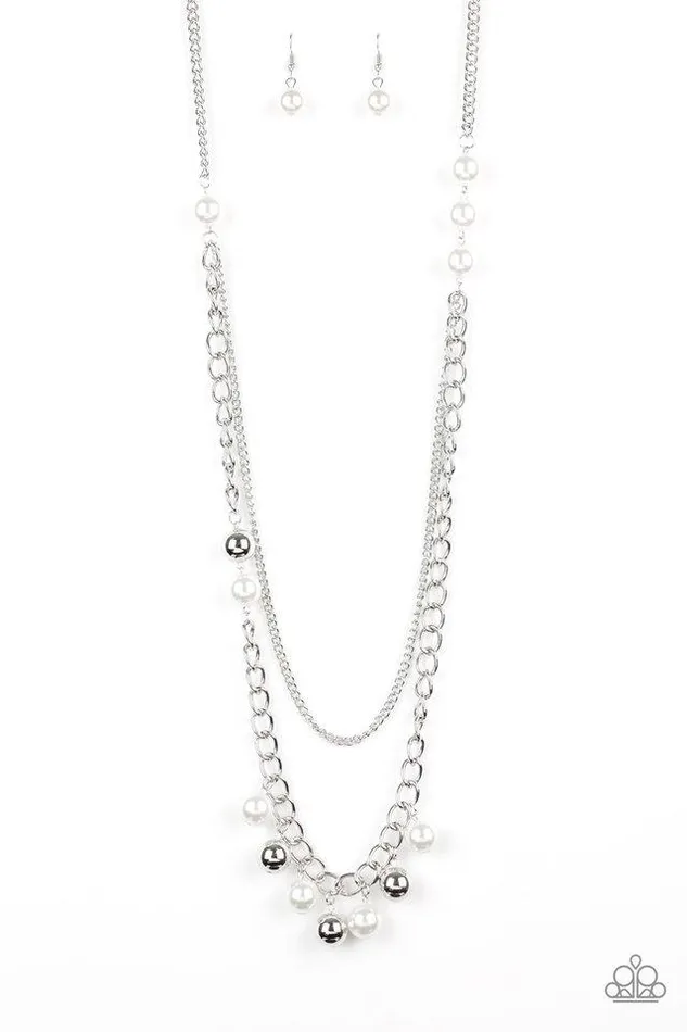 Paparazzi Jewelry Necklaces Paparazzi Necklace Modern Musical White
