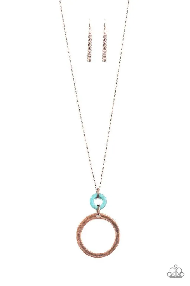Paparazzi Jewelry Necklaces Paparazzi Necklace Optical Illusion Copper