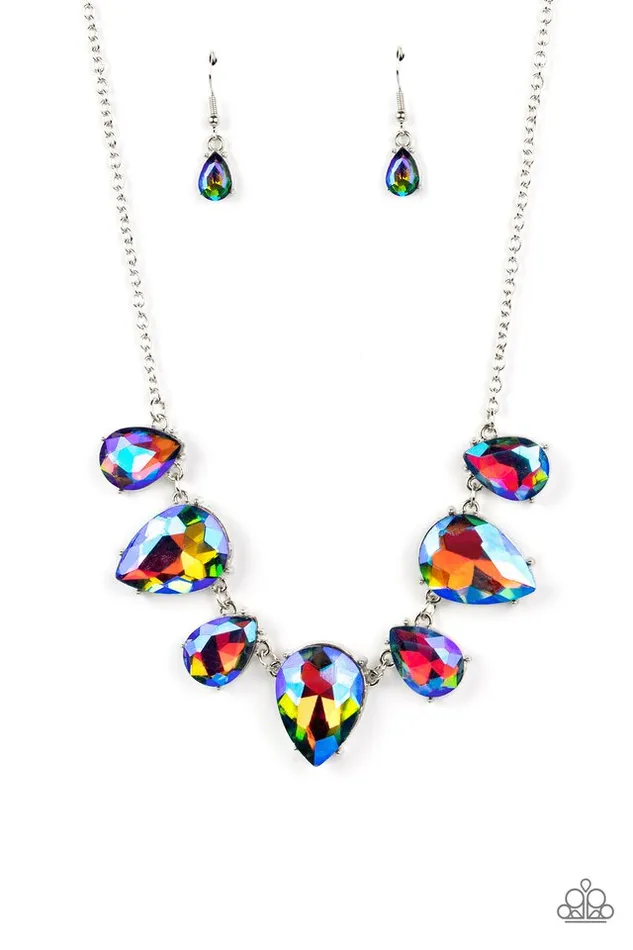 Paparazzi Jewelry Necklaces Paparazzi Necklace Otherworldly Opulence Multi Paparazzi Jewelry Necklaces Paparazzi Necklace Otherworldly Opulence Multi
