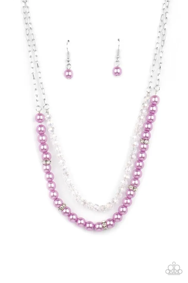 Paparazzi Jewelry Necklaces Paparazzi Necklace Parisian Princess Purple Paparazzi Jewelry Necklaces Paparazzi Necklace Parisian Princess Purple