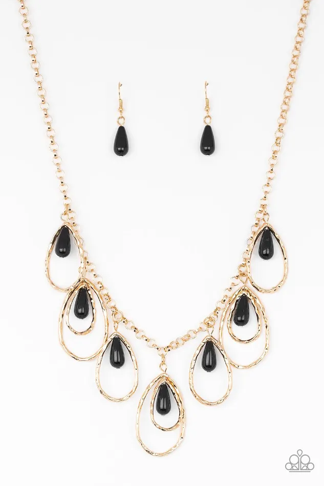 Paparazzi Jewelry Necklaces Paparazzi Necklace Rustic Ritz Gold