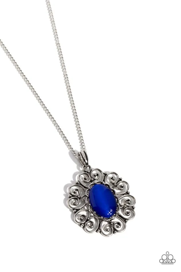 Paparazzi Jewelry Necklaces Paparazzi Necklace Sentimental Sabbatical Blue Paparazzi Jewelry Necklaces Paparazzi Necklace Sentimental Sabbatical Blue