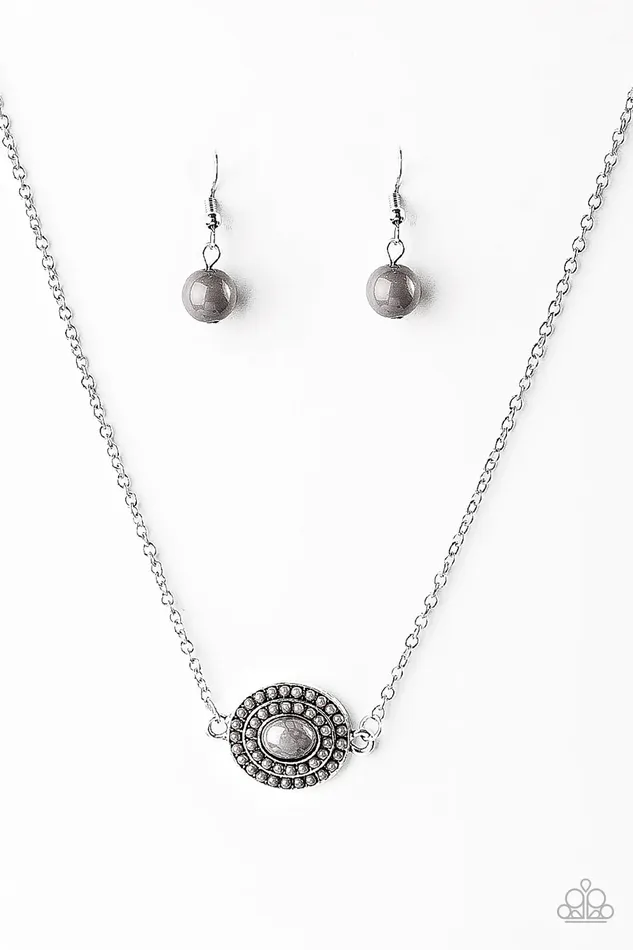 Paparazzi Jewelry Necklaces Paparazzi Necklace TIJUANA Dance Silver