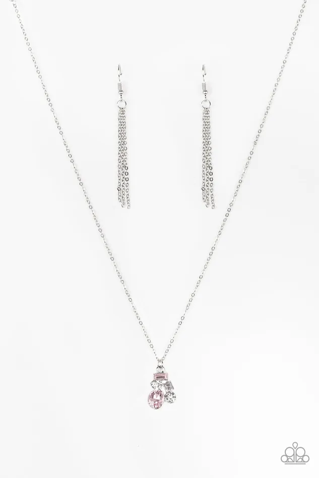 Paparazzi Jewelry Necklaces Paparazzi Necklace Time To Be Timeless Pink