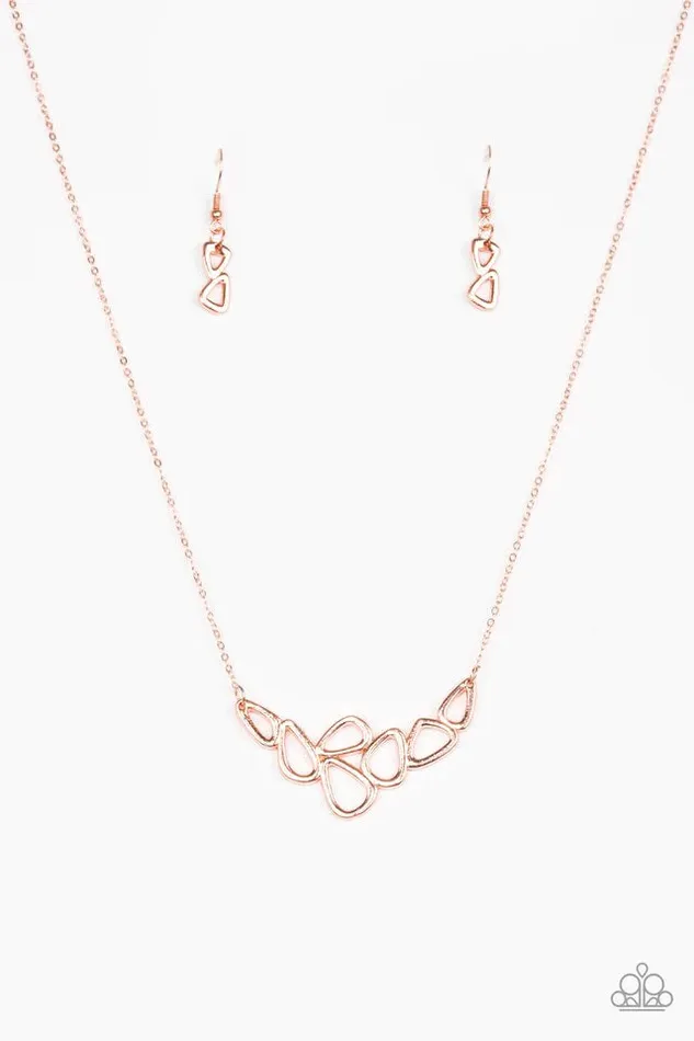 Paparazzi Jewelry Necklaces Paparazzi Necklace Vertigo Copper