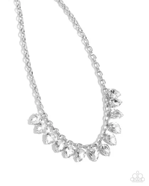 Paparazzi Jewelry Necklaces Paparazzi Necklace Vicious Vibrancy White Paparazzi Jewelry Necklaces Paparazzi Necklace Vicious Vibrancy White