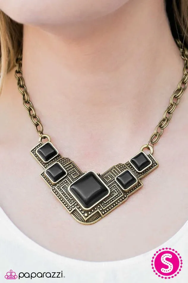 Paparazzi Jewelry Necklaces Paparazzi Necklace Way To Make An EMPRESSion Brass