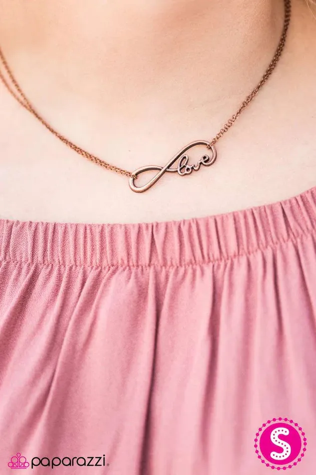 Paparazzi Jewelry Necklaces Paparazzi Necklace We Found Love Copper