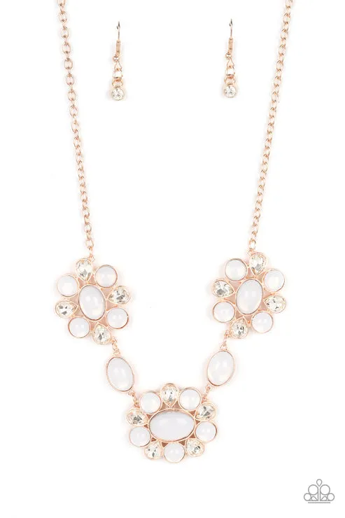 Paparazzi Jewelry Necklaces Paparazzi Necklace Your Chariot Awaits Rose Gold