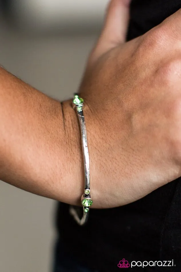 Paparazzi Jewelry Paparazzi Bracelet Girl Of My GLEAMS Green Bracelets