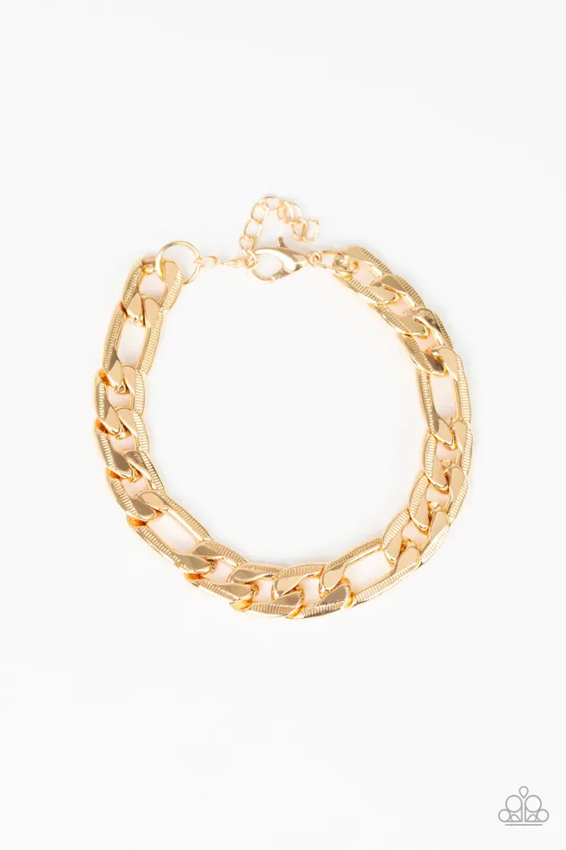 Paparazzi Jewelry Paparazzi Bracelet Home Team Gold Bracelets