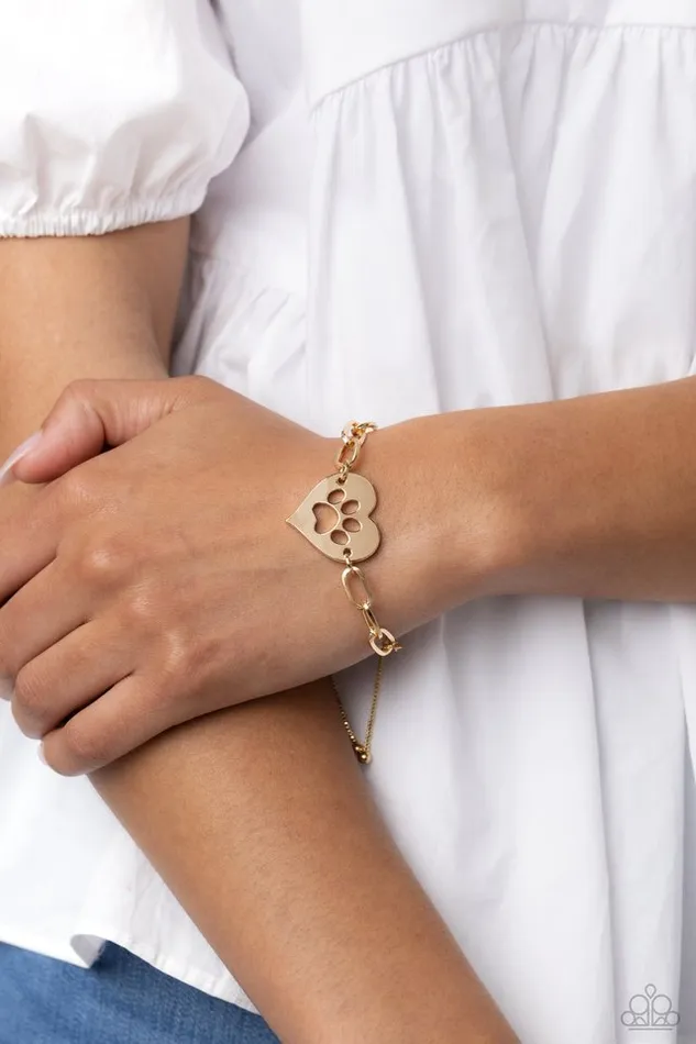 Paparazzi Jewelry Paparazzi Bracelet PAWsitively Perfect Gold Bracelets