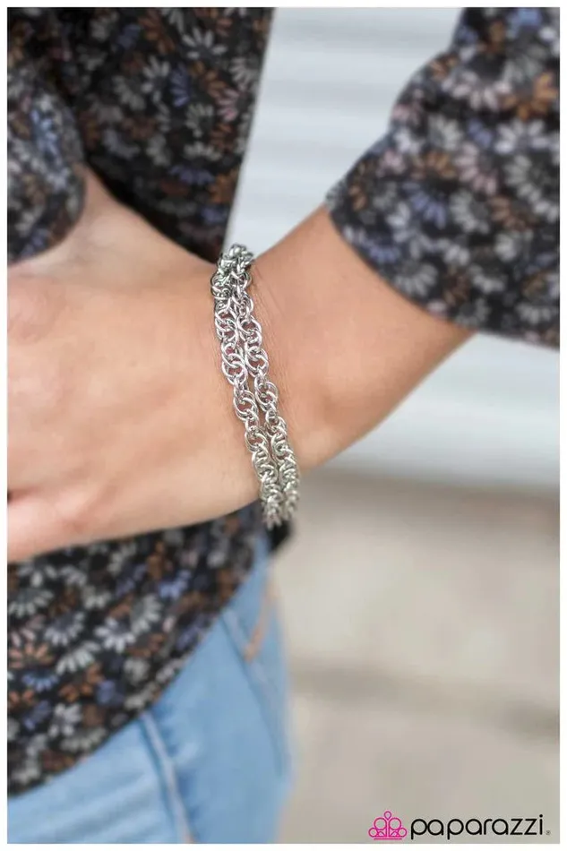 Paparazzi Jewelry Paparazzi Bracelet Shine For Me Silver Bracelets