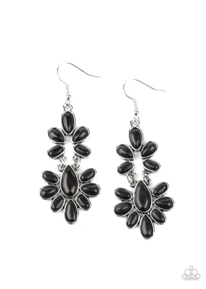 Paparazzi Jewelry Paparazzi Earring Cactus Cruise Black Earrings