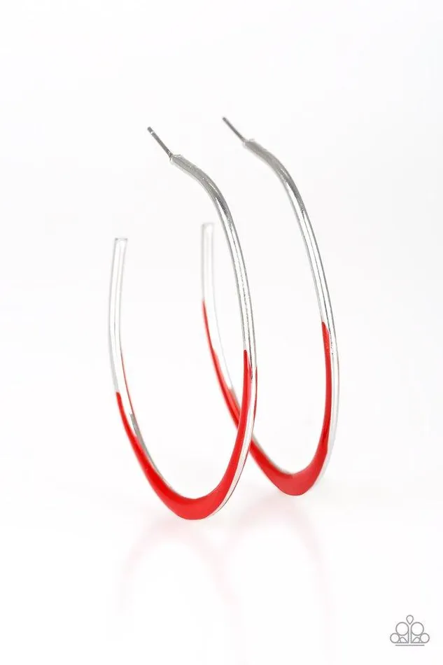 Paparazzi Jewelry Paparazzi Earring So SerenDIPitous Red Earrings