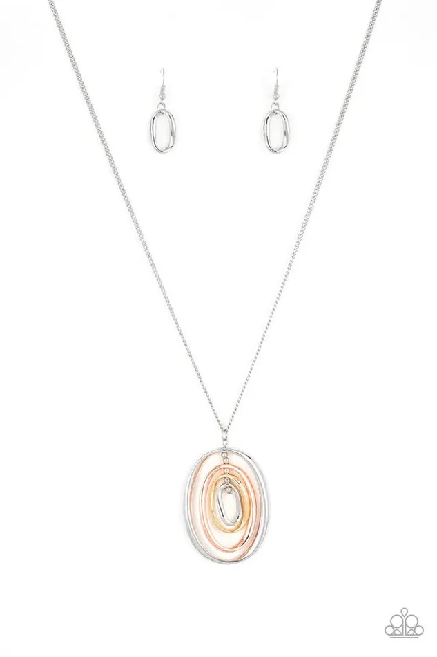 Paparazzi Jewelry Paparazzi Necklace Classic Convergence Silver Necklaces