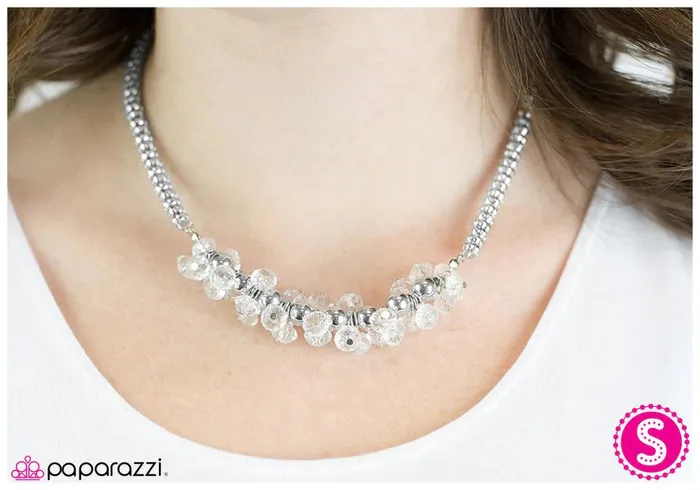 Paparazzi Jewelry Paparazzi Necklace Dont Make Me Blush White Necklaces