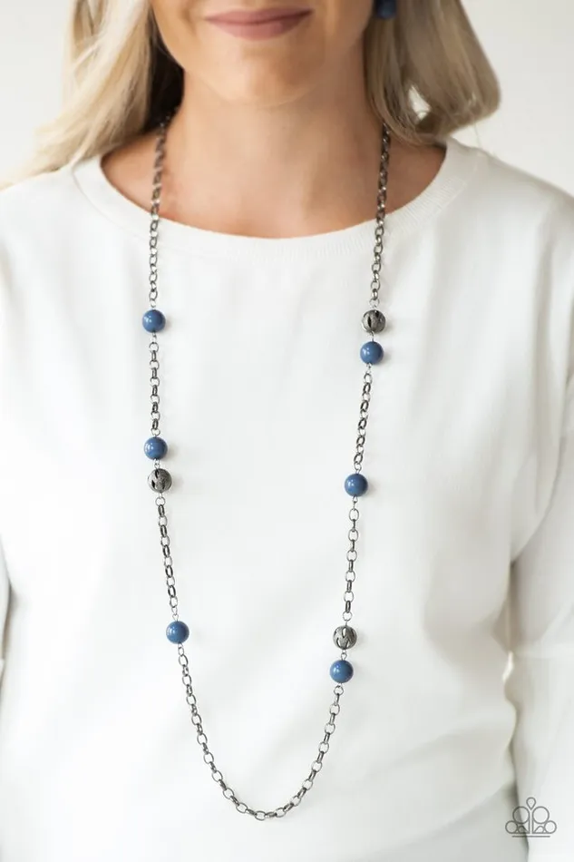 Paparazzi Jewelry Paparazzi Necklace Fashion Fad Blue Necklaces Paparazzi Jewelry Paparazzi Necklace Fashion Fad Blue Necklaces