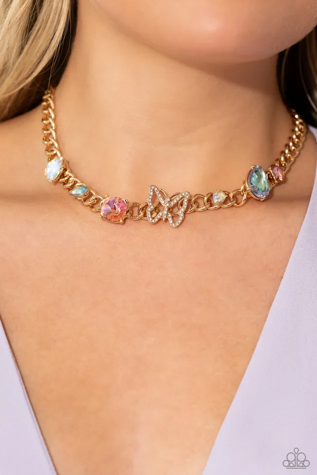 Paparazzi Jewelry Paparazzi Necklace Storybook Succession Gold Necklaces