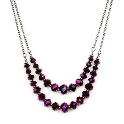 Paparazzi Jewelry Paparazzi Necklace Strikingly Spellbinding Purple Necklaces