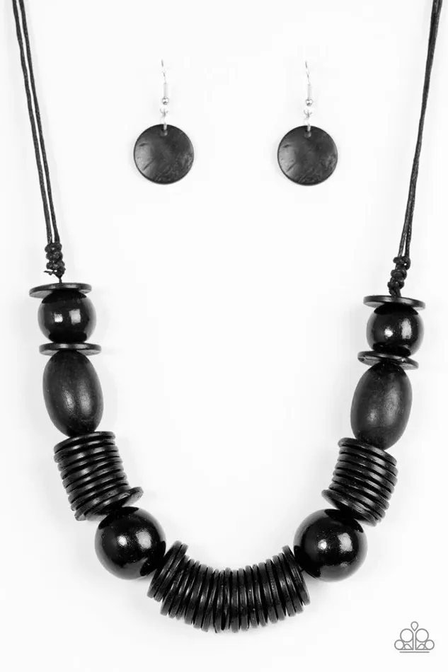 Paparazzi Jewelry Paparazzi Necklace You Better BELIZE It Black Necklaces