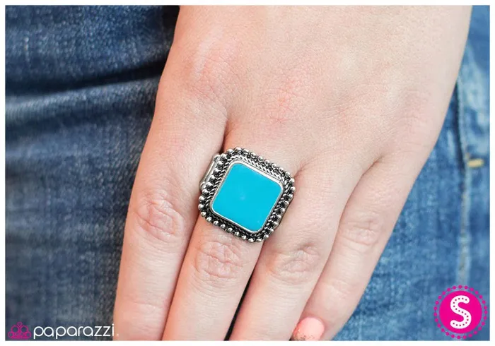 Paparazzi Jewelry Paparazzi Ring Blue Lagoon Blue Rings