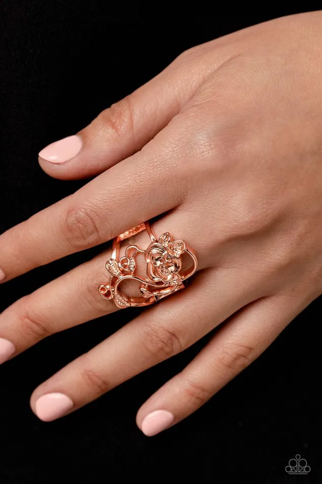 Paparazzi Jewelry Paparazzi Ring What ROSE Around Copper Rings