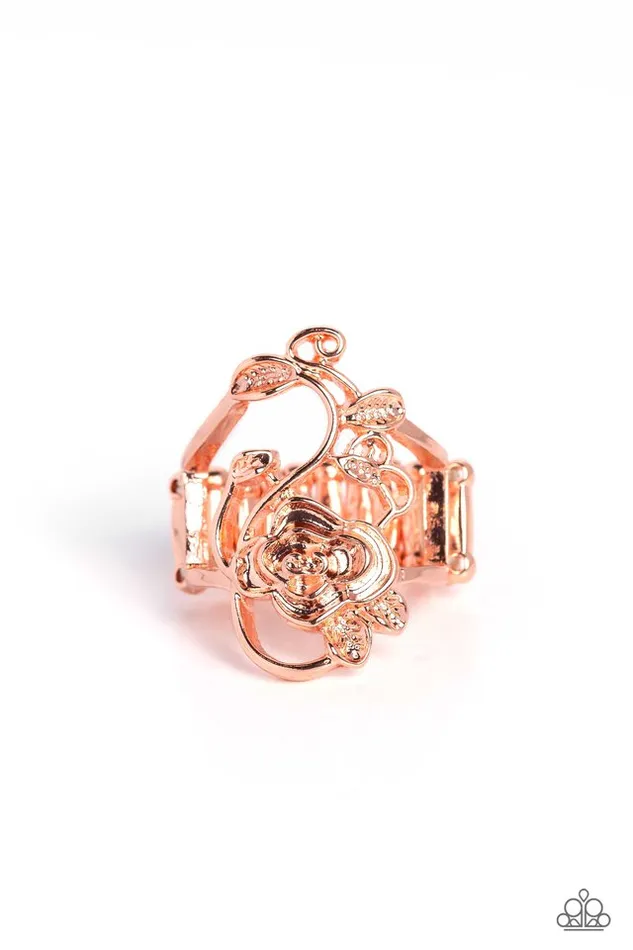 Paparazzi Jewelry Paparazzi Ring What ROSE Around Copper Rings Paparazzi Jewelry Paparazzi Ring What ROSE Around Copper Rings